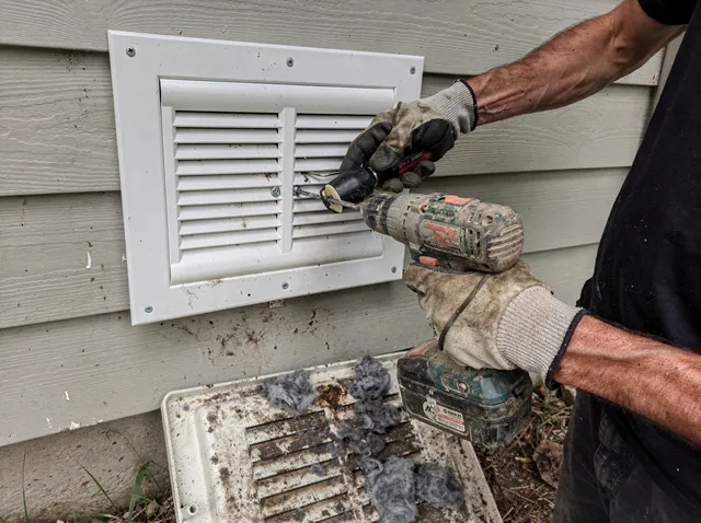Dryer Vent Cover Replacement in Pico Rivera