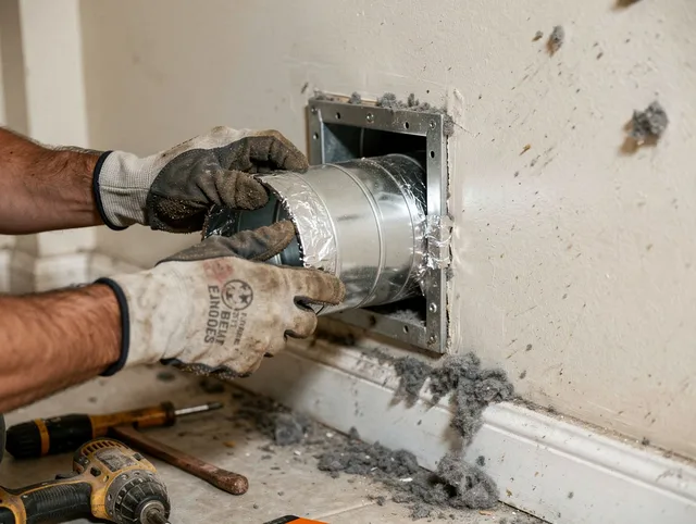 Professional dryer vent repair and installation by Pico Rivera Dryer Vent Cleaning in Pico Rivera